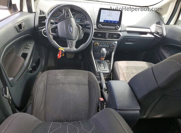 MAJ3S2GE4LC339907 2020 FORD ECOSPORT White Vista del salpicadero