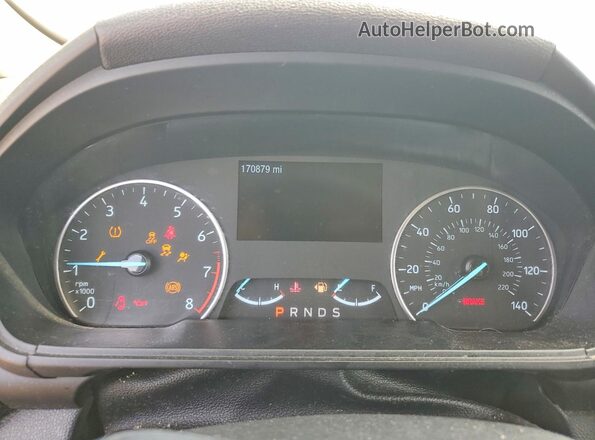 MAJ3S2GE4LC339907 2020 FORD ECOSPORT White Vista del cuadro de instrumentos