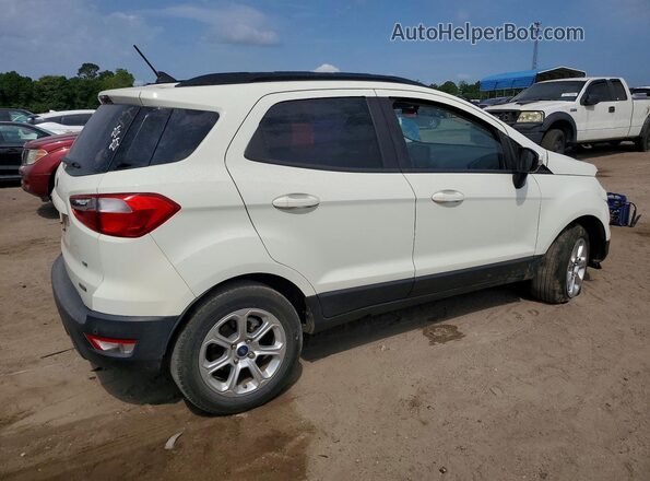 MAJ3S2GE4LC339907 2020 FORD ECOSPORT White Trasero derecho