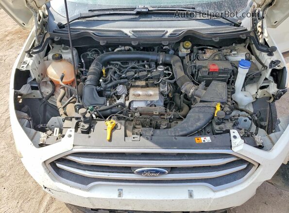 MAJ3S2GE4LC339907 2020 FORD ECOSPORT White Vista del compartimento del motor