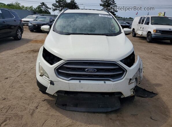 MAJ3S2GE4LC339907 2020 FORD ECOSPORT White Vista frontal