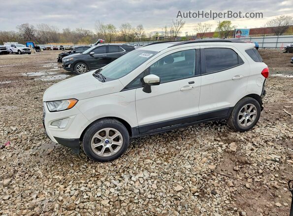 MAJ3S2GE5KC253908 2019 FORD ECOSPORT Белый Передняя левая четверть