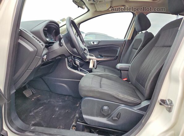 MAJ3S2GE5KC253908 2019 FORD ECOSPORT Белый Вид салона спереди