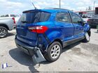 2019 Ford Ecosport Se Blue vin: MAJ3S2GE5KC261829