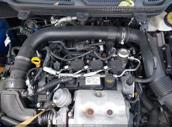 MAJ3S2GE5KC261829 2019 FORD ECOSPORT Blue Vista trasera