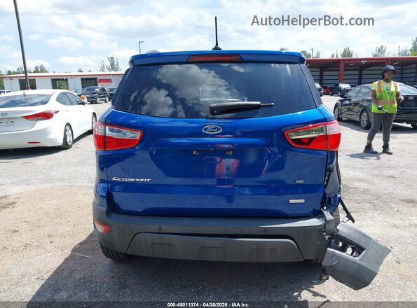 MAJ3S2GE5KC261829 2019 FORD ECOSPORT Blue 
