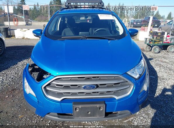 MAJ3S2GE5KC273298 2019 FORD ECOSPORT Синий Вид задней части салона