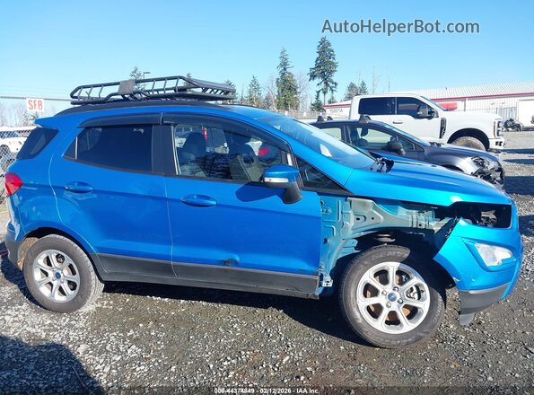 MAJ3S2GE5KC273298 2019 FORD ECOSPORT Синий Панорамный вид салона 360°