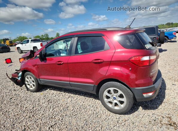 MAJ3S2GE5KC297052 2019 FORD ECOSPORT Burgundy Tył lewy