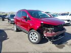 2020 Ford Ecosport Se Бордовый vin: MAJ3S2GE5LC359356