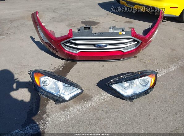 MAJ3S2GE5LC359356 2020 FORD ECOSPORT Бордовый Вид щитка приборов
