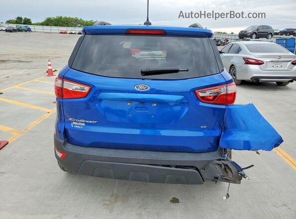 MAJ3S2GE5MC422277 2021 FORD ECOSPORT Синий Вид сзади