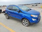 2021 Ford Ecosport Se Синий vin: MAJ3S2GE5MC422277