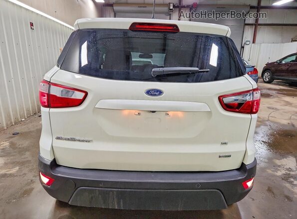 MAJ3S2GE6KC276033 2019 FORD ECOSPORT White Вид ззаду