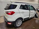 2019 Ford Ecosport Se White vin: MAJ3S2GE6KC276033
