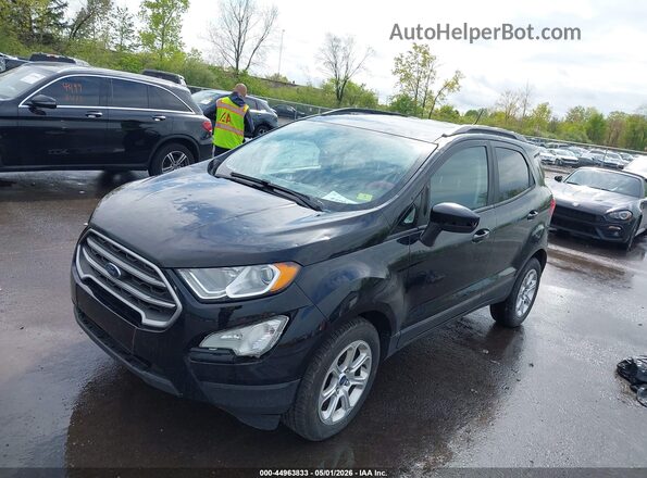 MAJ3S2GE7KC308570 2019 FORD ECOSPORT Black Vista tres cuartos delantera izquierda