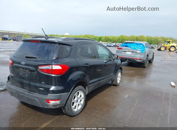 MAJ3S2GE7KC308570 2019 FORD ECOSPORT Black Trasero derecho
