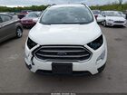 2020 Ford Ecosport Se White vin: MAJ3S2GE7LC359441