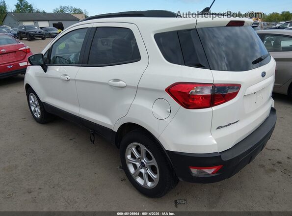 MAJ3S2GE7LC359441 2020 FORD ECOSPORT White Задня ліва чверть
