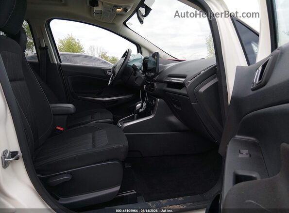 MAJ3S2GE7LC359441 2020 FORD ECOSPORT White Вид салону спереду