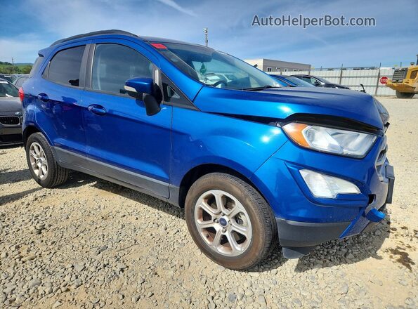 MAJ3S2GE7LC365465 2020 FORD ECOSPORT Blue Front right