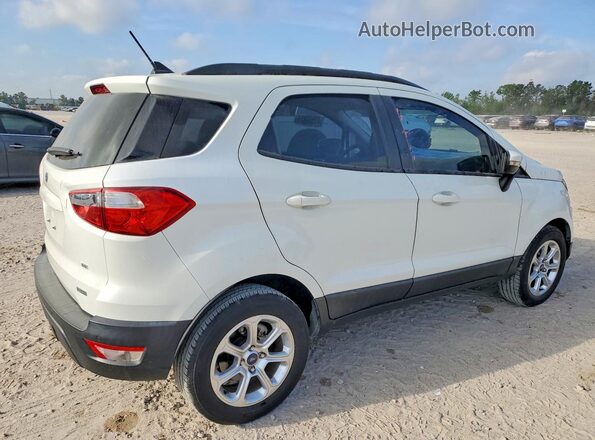 MAJ3S2GE8KC262859 2019 FORD ECOSPORT Белый Задняя правая четверть