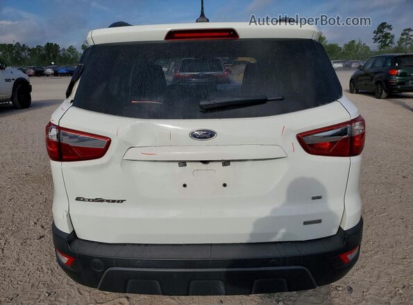 MAJ3S2GE8KC262859 2019 FORD ECOSPORT Белый Вид сзади