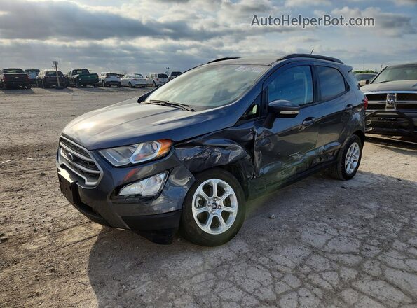 MAJ3S2GE8LC348092 2020 FORD ECOSPORT Gray Vista tres cuartos delantera izquierda