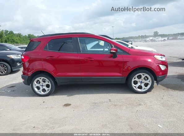 MAJ3S2GE8MC405618 2021 FORD ECOSPORT Красный Вид задней части салона
