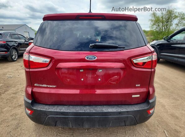 MAJ3S2GE9LC335125 2020 FORD ECOSPORT Burgundy Вид ззаду