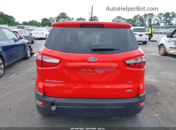 MAJ3S2GEXLC388044 2020 FORD ECOSPORT Красный 