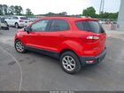 2020 Ford Ecosport Se Красный vin: MAJ3S2GEXLC388044 2020 Ford Ecosport Se Красный vin: MAJ3S2GEXLC388044