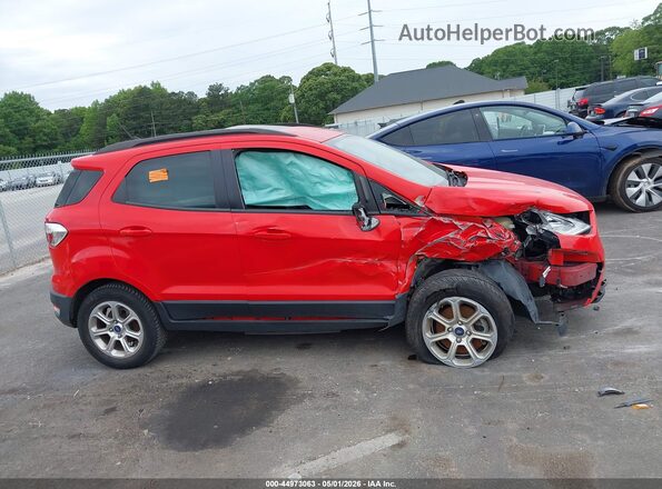 MAJ3S2GEXLC388044 2020 FORD ECOSPORT Красный Вид задней части салона