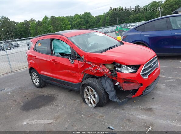 MAJ3S2GEXLC388044 2020 FORD ECOSPORT Красный Передняя правая четверть