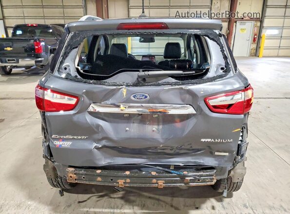 MAJ3S2KE2KC250391 2019 FORD ECOSPORT Gray Widok z tyłu