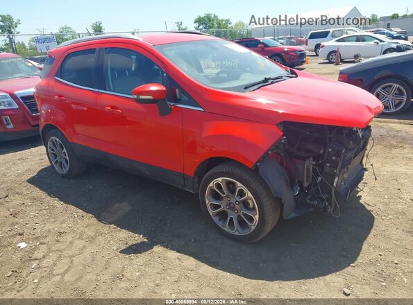 MAJ3S2KEXMC412285 2021 FORD ECOSPORT Red წინა მარჯვენა