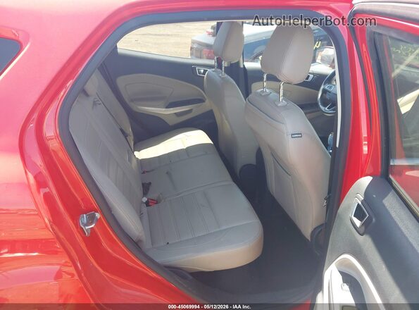 MAJ3S2KEXMC412285 2021 FORD ECOSPORT Red VIN კოდის სტიკერის ხედი