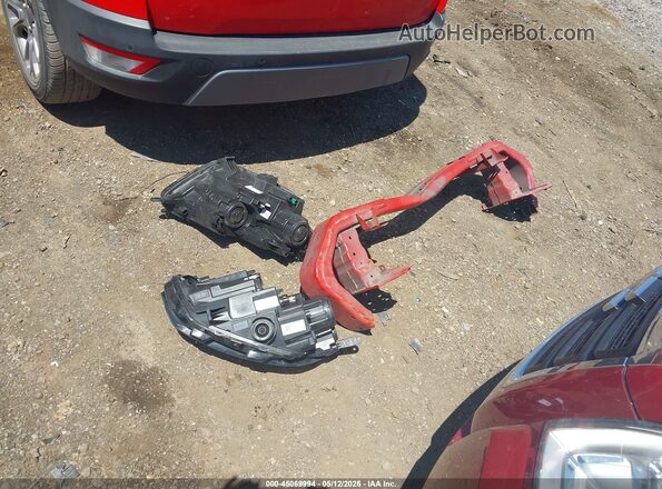 MAJ3S2KEXMC412285 2021 FORD ECOSPORT Red ხელსაწყოთა პანელის ხედი