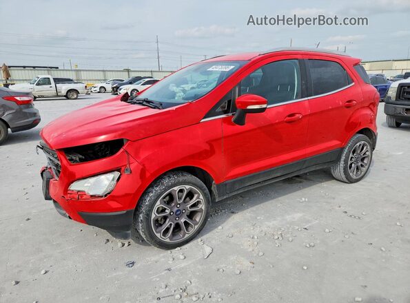 MAJ3S2KEXMC412299 2021 FORD ECOSPORT Red Vista tres cuartos delantera izquierda