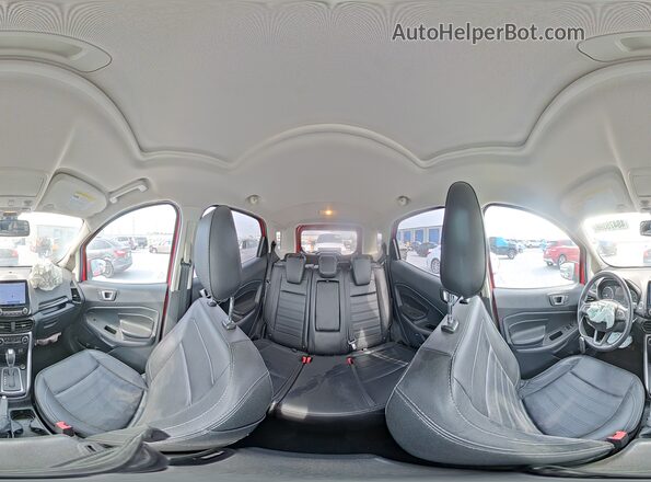MAJ3S2KEXMC412299 2021 FORD ECOSPORT Red Vista interior de 360 grados