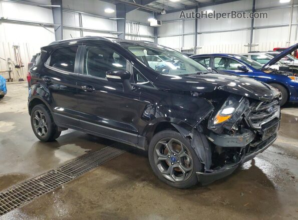 MAJ6P1CL0JC171709 2018 FORD ECOSPORT Black Передня права чверть