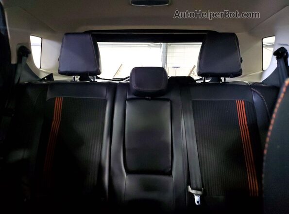 MAJ6P1CL0JC171709 2018 FORD ECOSPORT Black Вид задніх сидінь