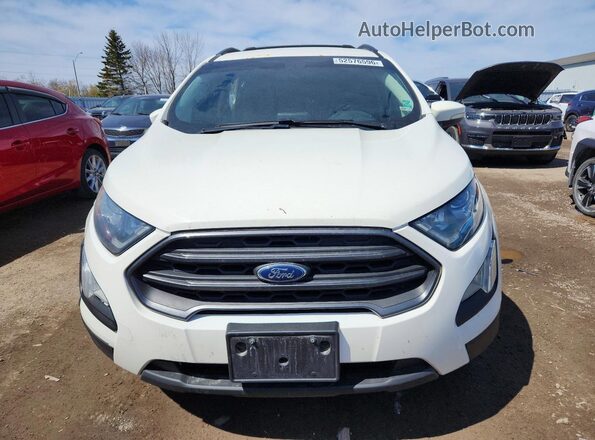 MAJ6P1CL1JC218424 2018 FORD ECOSPORT White Դիմացի տեսք