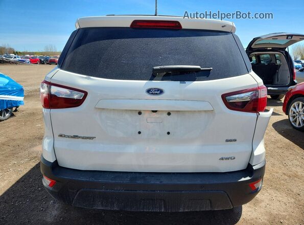 MAJ6P1CL1JC218424 2018 FORD ECOSPORT White Հետևի տեսք