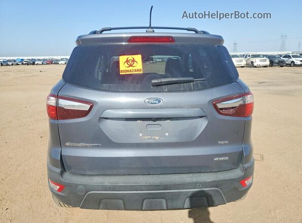 MAJ6P1CL2JC229173 2018 FORD ECOSPORT Charcoal უკანა ხედი