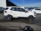 2018 Ford Ecosport Ses White vin: MAJ6P1CL3JC178444