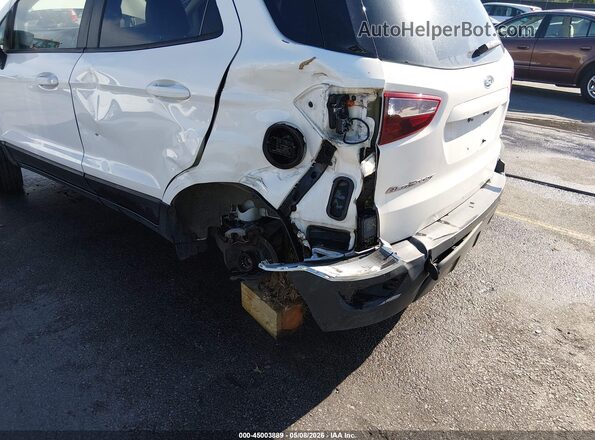 MAJ6P1CL3JC178444 2018 FORD ECOSPORT White წინა ხედი