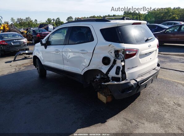 MAJ6P1CL3JC178444 2018 FORD ECOSPORT White უკანა მარცხენა