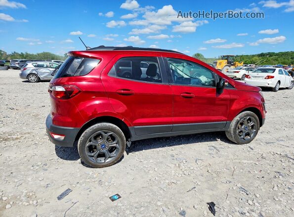 MAJ6P1CL5JC185993 2018 FORD ECOSPORT Red Trasero derecho
