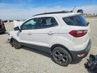 2018 Ford Ecosport Ses Белый vin: MAJ6P1CL7JC194968